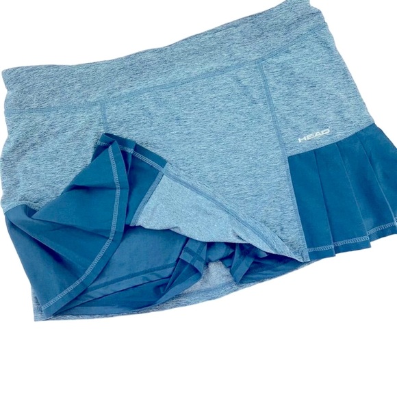 HEAD Blue Sports Ruffled Stretch Skort Size X-Large - Picture 10 of 13